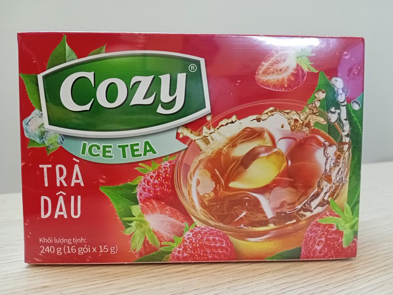 Trà Cozy hòa tan - Vị Dâu - 240g-duoc-ban-tai-K&N Family