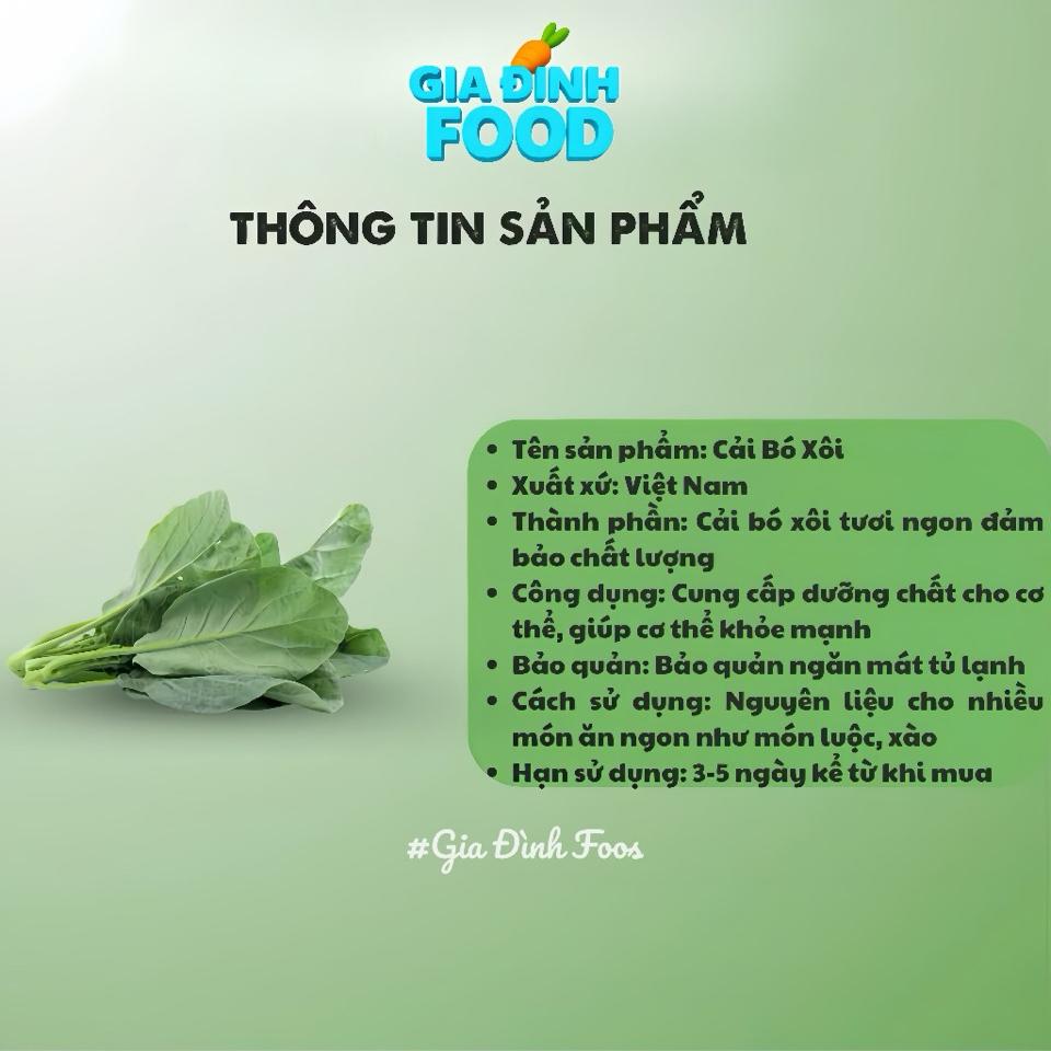 Cải bó xôi Đà Lạt 500g - Nông Sạn Tự Trồng-duoc-ban-tai-Siêu Thị Mini - Gia Đình Food