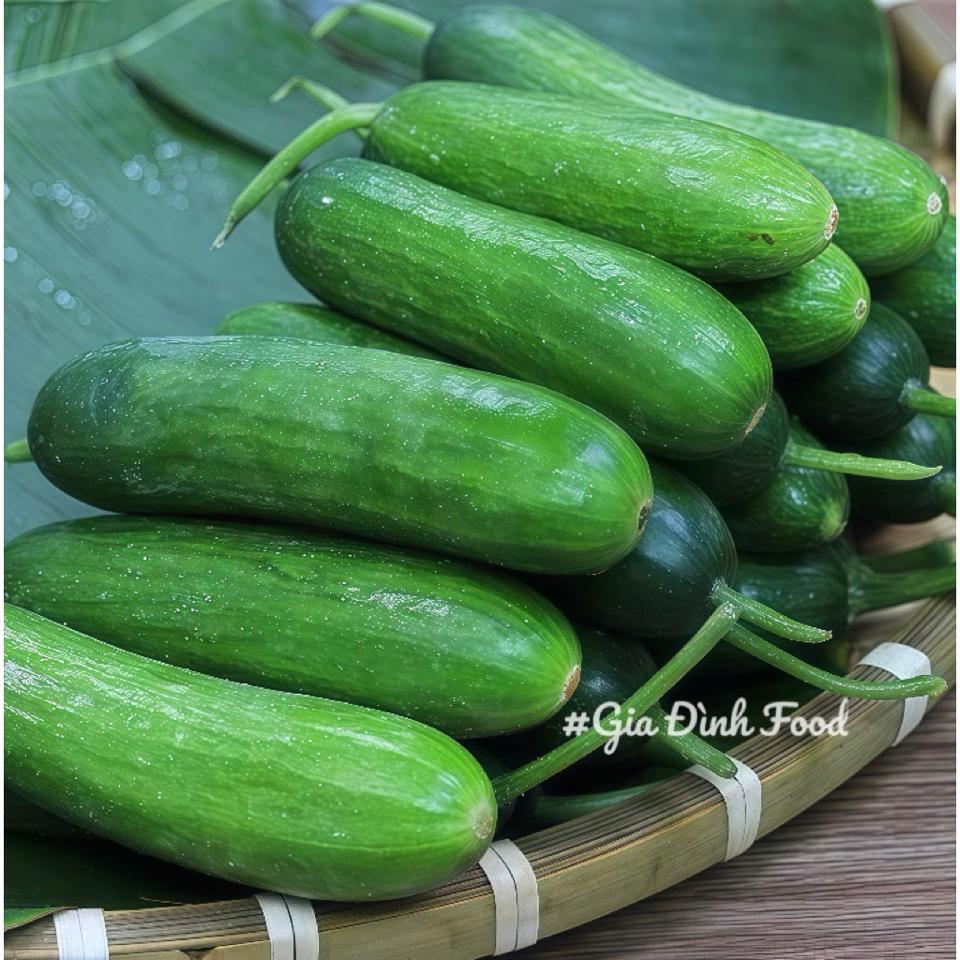 Dưa leo baby ĐÀ LẠT  500g - Nông Sản Tự Trồng-duoc-ban-tai-Siêu Thị Mini - Gia Đình Food