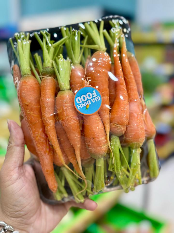 Cà Rốt Đà Lạt 500g - Nông Sản Tự Trồng-duoc-ban-tai-Siêu Thị Mini - Gia Đình Food