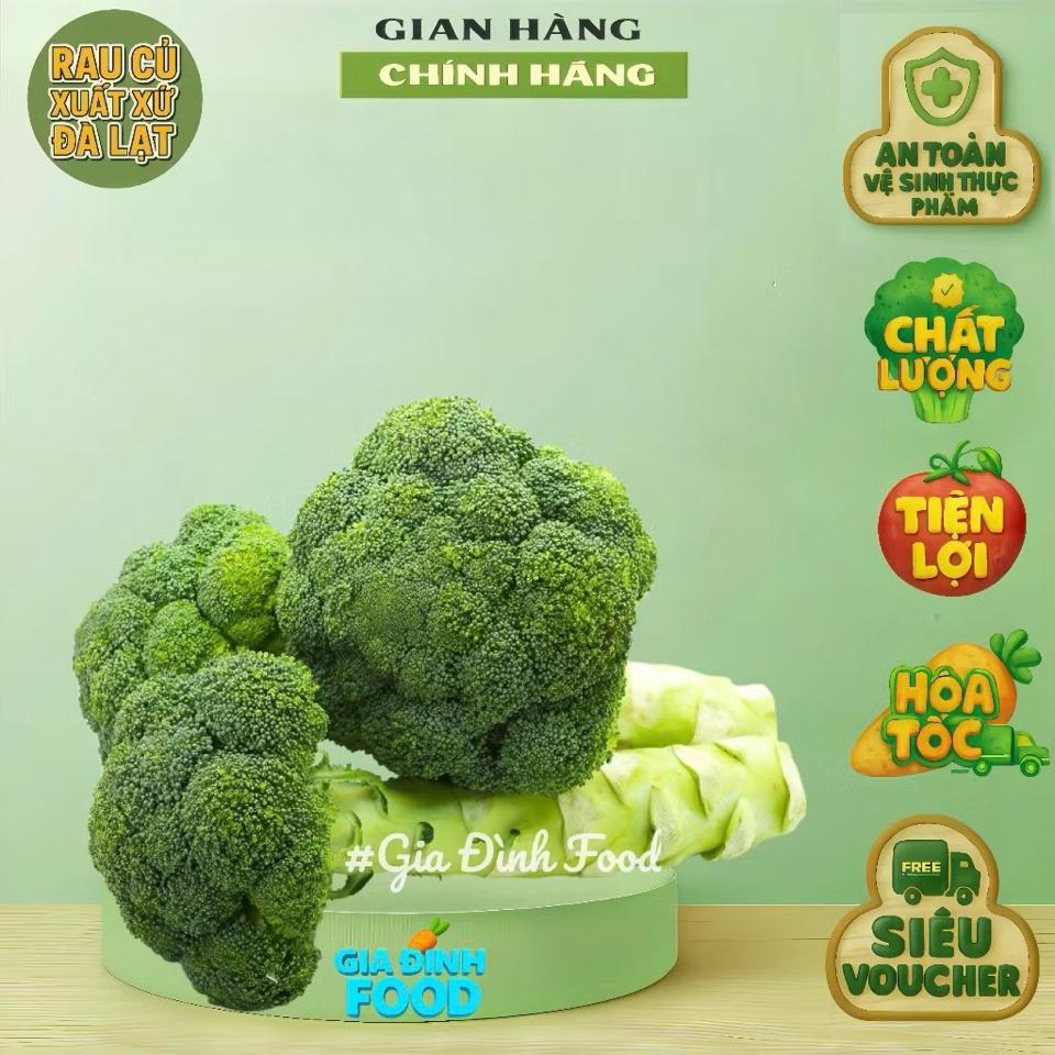 BÔNG CẢI XANH ĐÀ LẠT 400g-duoc-ban-tai-Siêu Thị Mini - Gia Đình Food