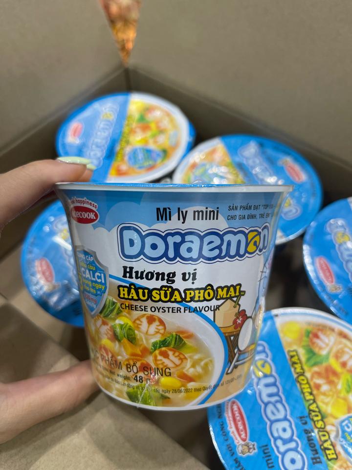Mì ly Doraemon hàu sữa-duoc-ban-tai-Siêu Thị Mini - Gia Đình Food