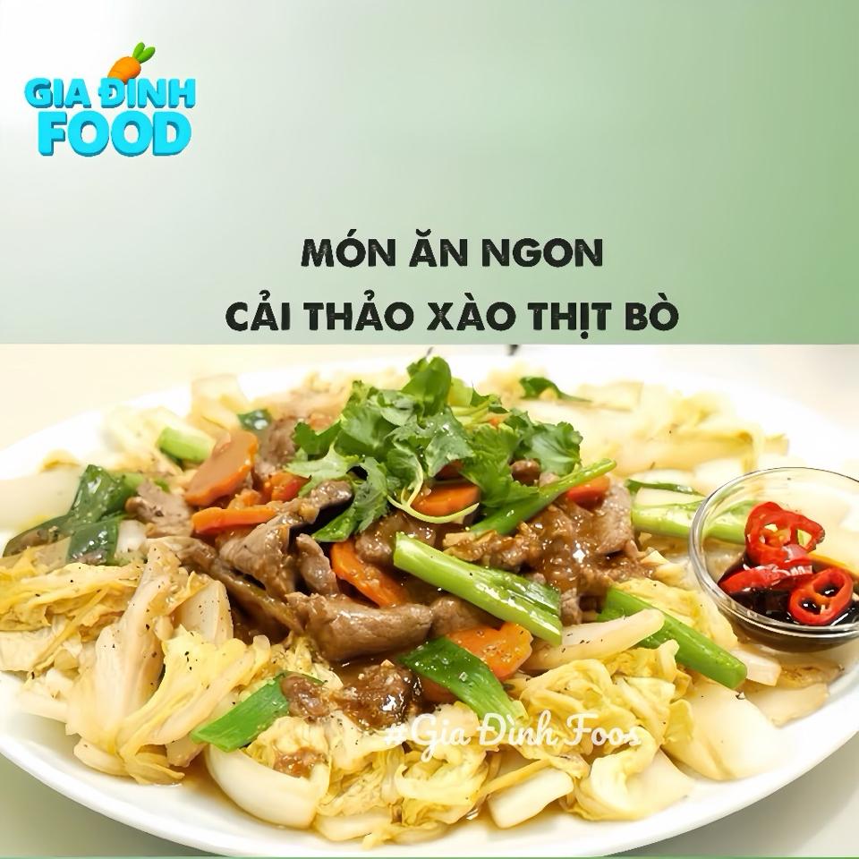 CẢI THẢO ĐÀ LẠT 400g - Bắp to tươi ngon - Nông Sản Tự Trồng-duoc-ban-tai-Siêu Thị Mini - Gia Đình Food