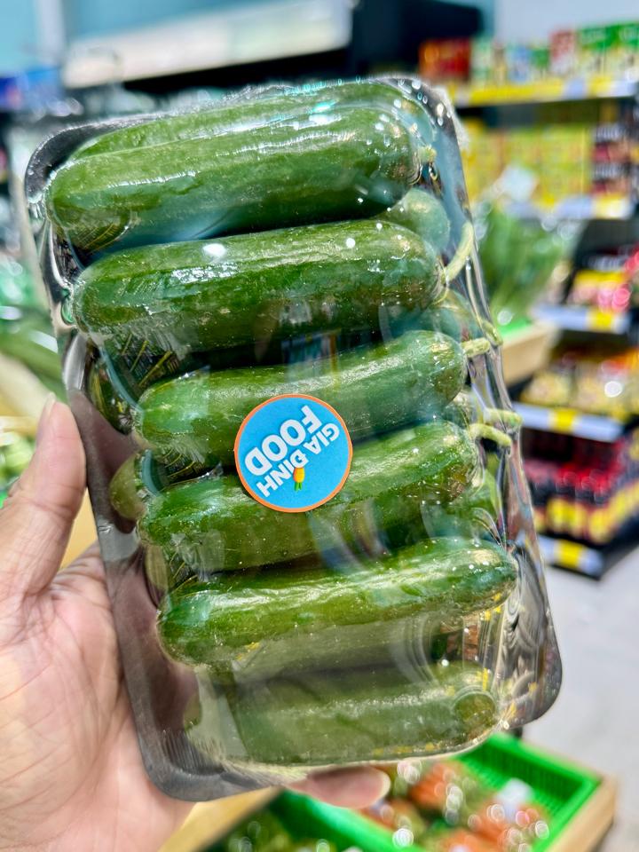 Dưa leo baby ĐÀ LẠT  500g - Nông Sản Tự Trồng-duoc-ban-tai-Siêu Thị Mini - Gia Đình Food