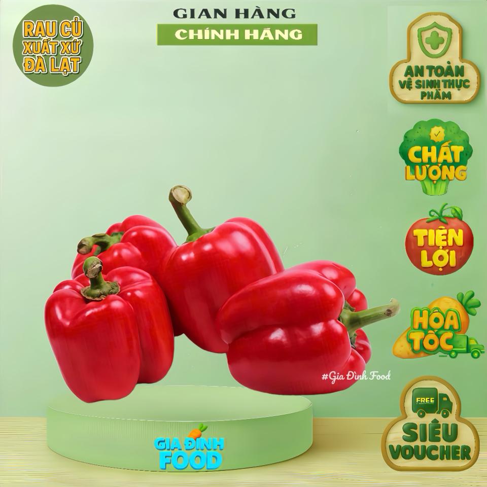 Ớt chuông Đà Lạt - 300g-duoc-ban-tai-Siêu Thị Mini - Gia Đình Food