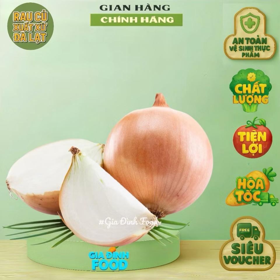 Hành Tây Đà Lạt ( trái nhỏ ) - 300g-duoc-ban-tai-Siêu Thị Mini - Gia Đình Food