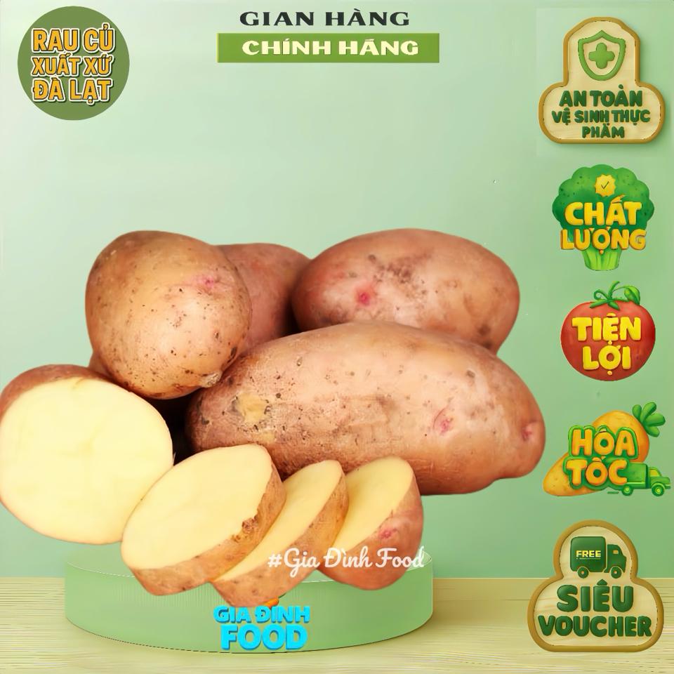 Khoai Tây Đà Lạt 500g-duoc-ban-tai-Siêu Thị Mini - Gia Đình Food