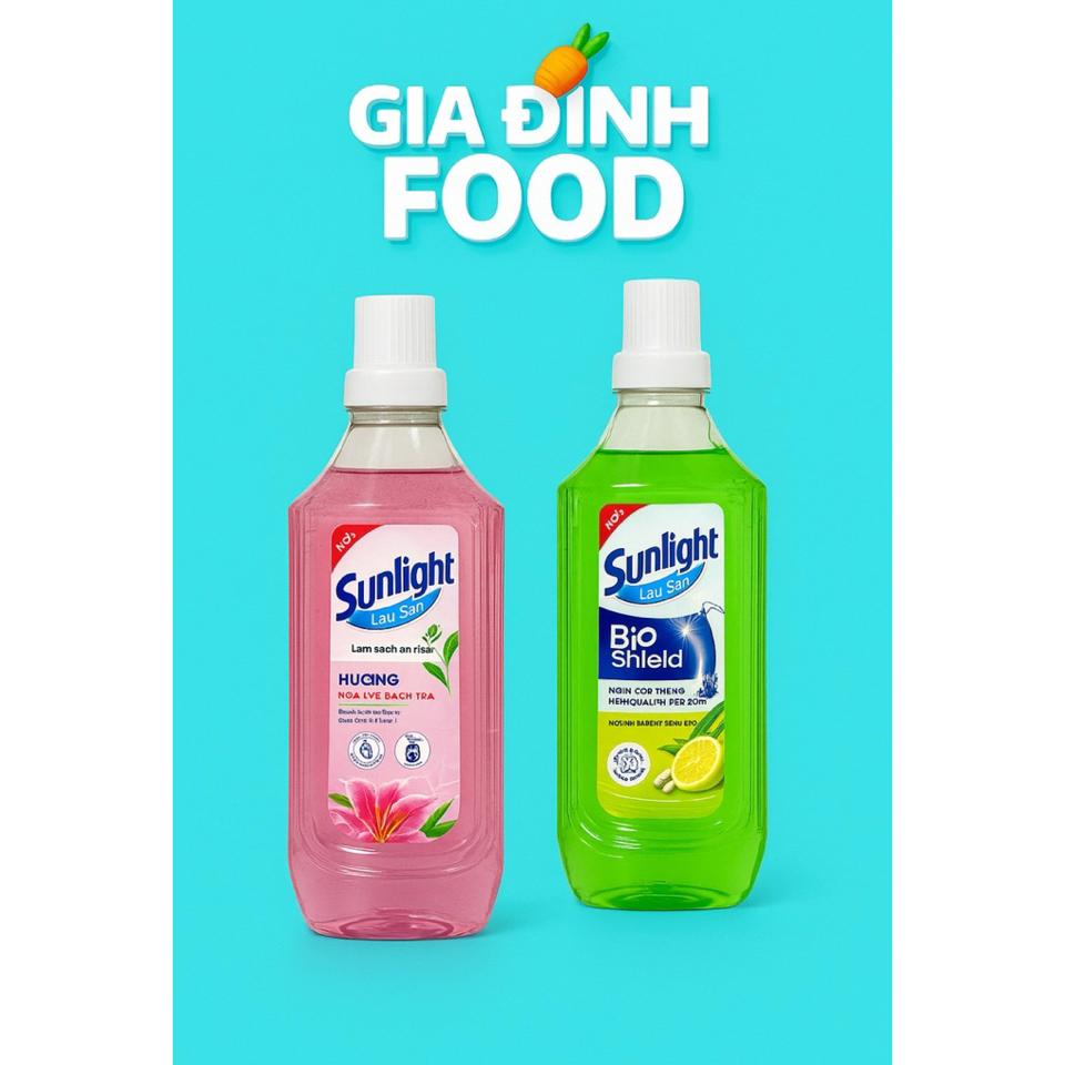 Nước lau sàn Sunlight Hương Hoa Lily  & Bạch Trà 1kg-duoc-ban-tai-Siêu Thị Mini - Gia Đình Food