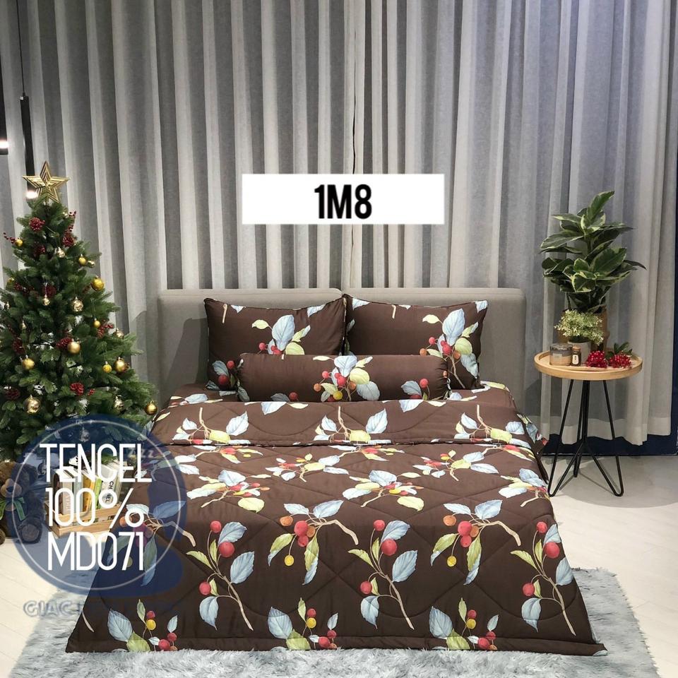 Bộ drap 1m8 không mền tencel-duoc-ban-tai-Trang trí nội thất Kim Dung