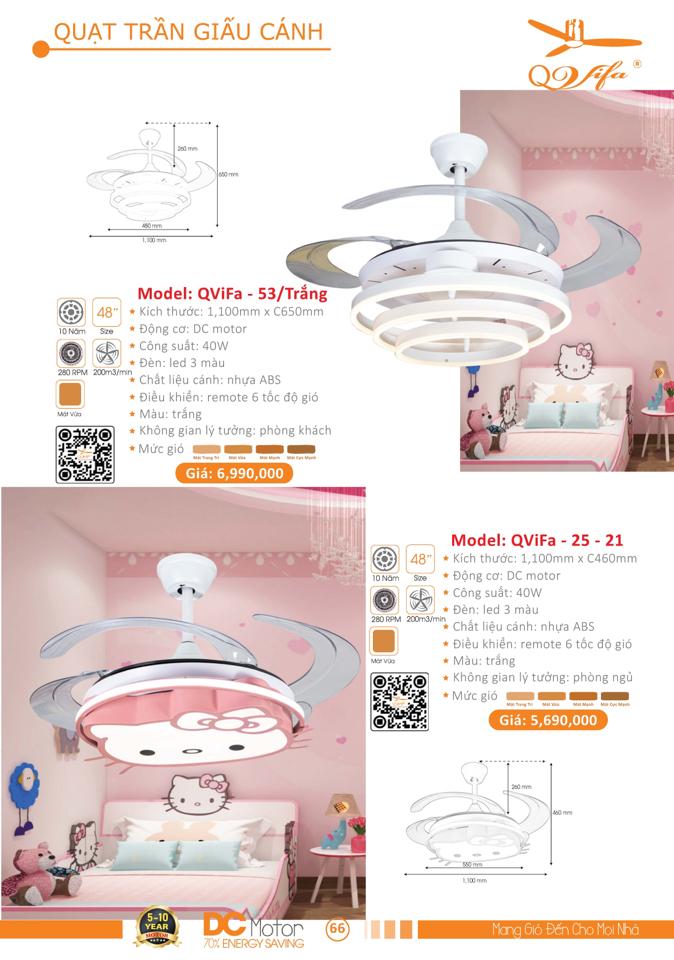 Quạt giấu cánh Q-vifa-duoc-ban-tai-Trang trí nội thất Kim Dung