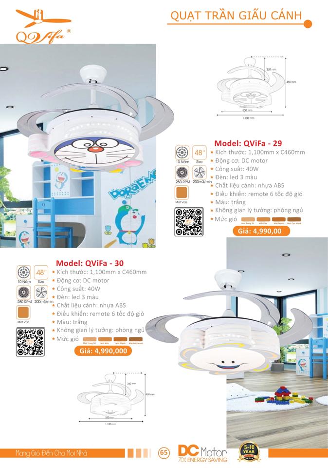 Quạt giấu cánh Q-vifa-duoc-ban-tai-Trang trí nội thất Kim Dung