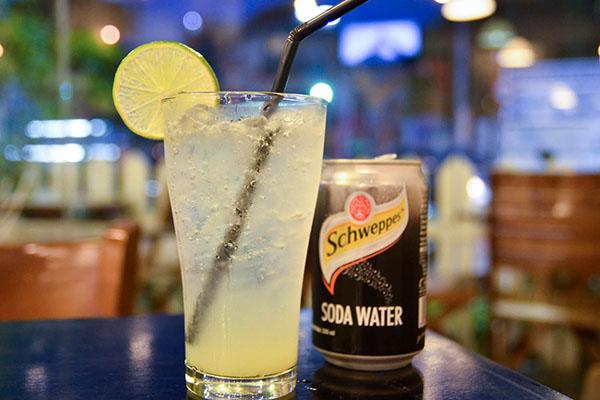 Soda chanh-duoc-ban-tai-Restaurant Con Dao Resort