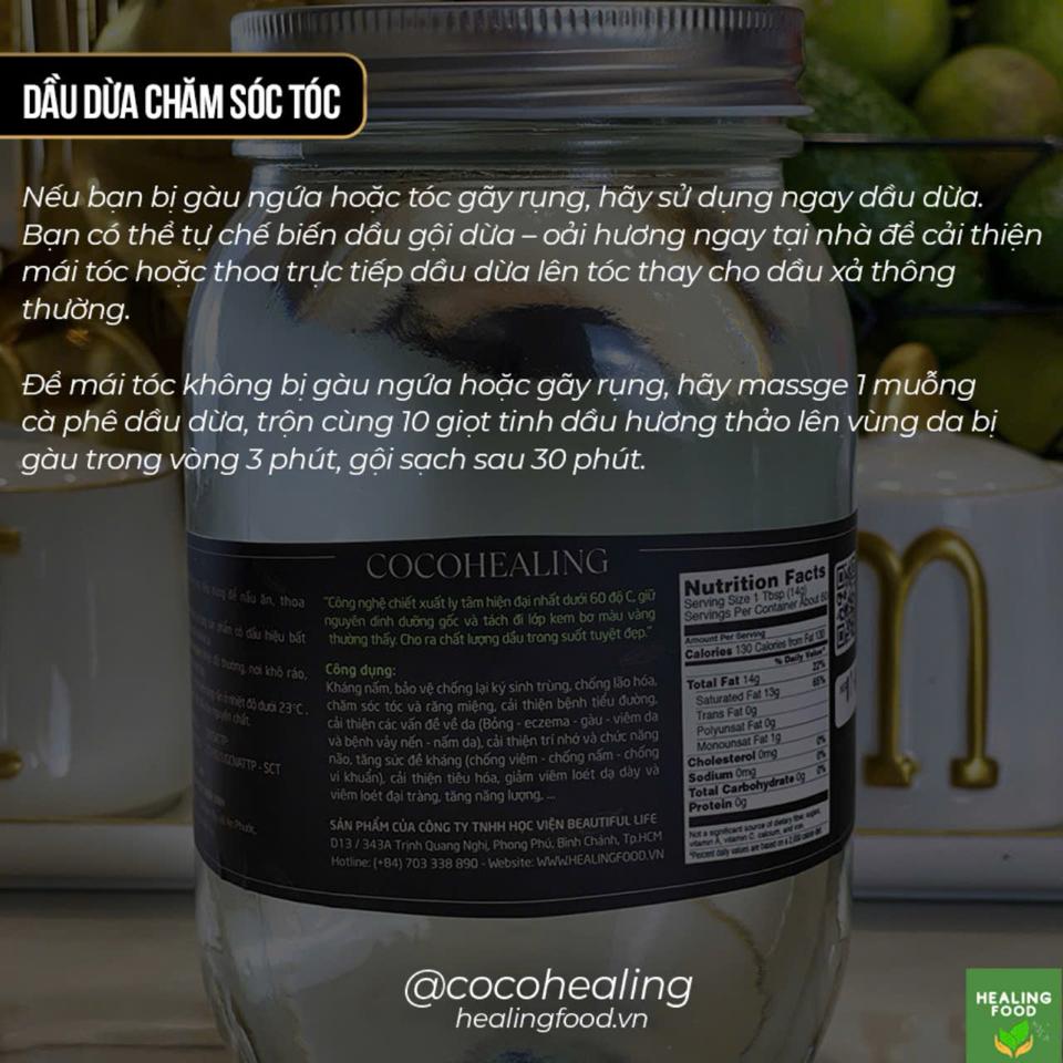 DẦU DỪA COCOHEALING-duoc-ban-tai-An Healing Food - Thực Phẩm Là Thuốc