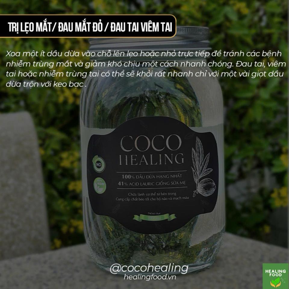 DẦU DỪA COCOHEALING-duoc-ban-tai-An Healing Food - Thực Phẩm Là Thuốc