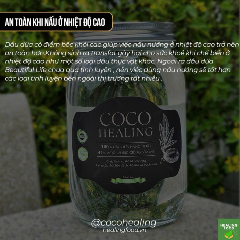 DẦU DỪA COCOHEALING-duoc-ban-tai-An Healing Food - Thực Phẩm Là Thuốc