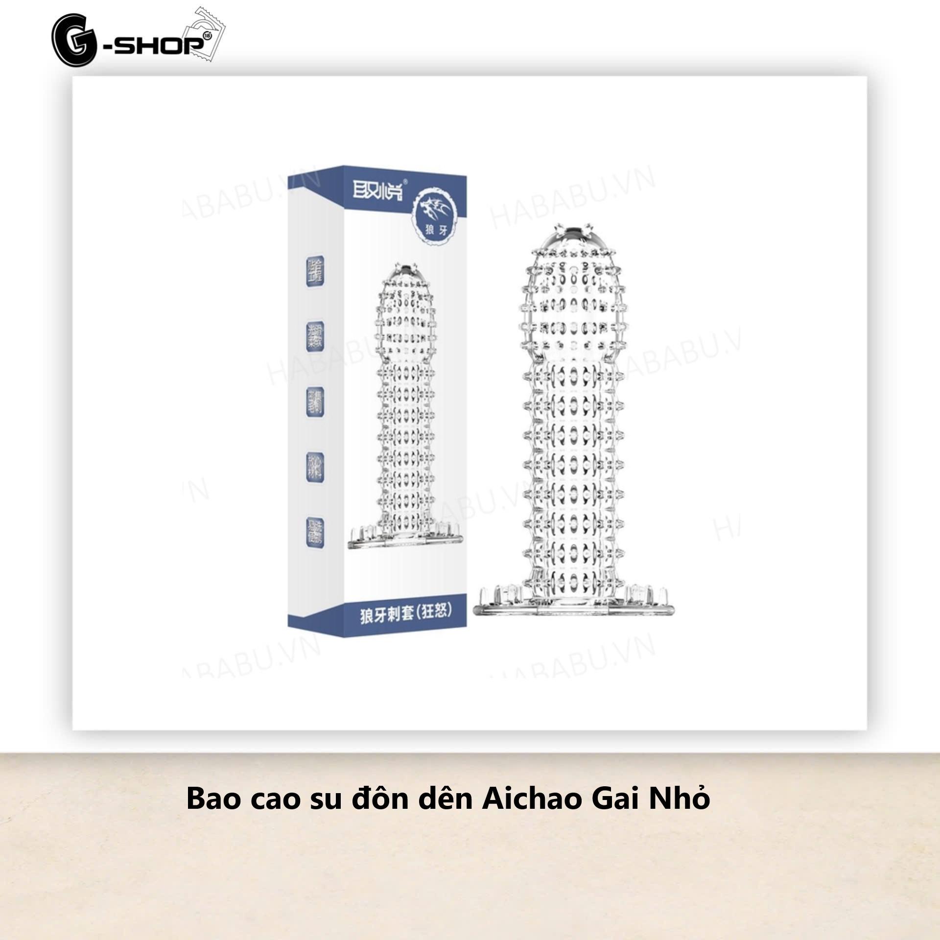 Bao cao su đôn dên Aichao Gai Nhỏ-duoc-ban-tai-G-shop