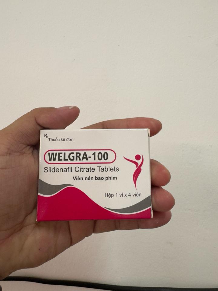 [Hộp 4v] Viên uống Welgra 100 -duoc-ban-tai-G-SHOP Nguyễn Đáng