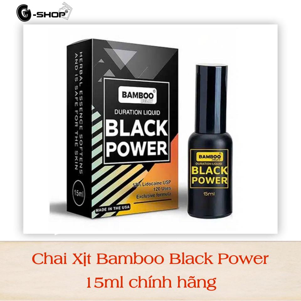 Chai Xịt Bamboo Black Power 15ml chính hãng-duoc-ban-tai-G-shop