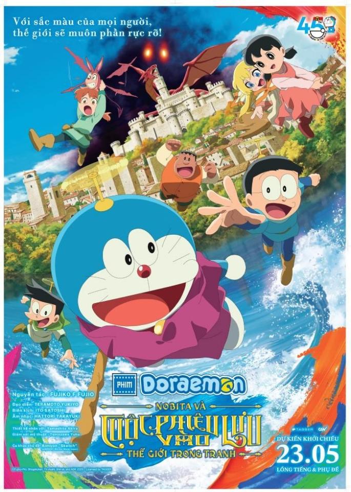 DORAEMON: NOBITA VÀ CUỘC PHIÊU LƯU THẾ GIỚ TRONG TRANH-duoc-ban-tai-HOA CỎ MAY