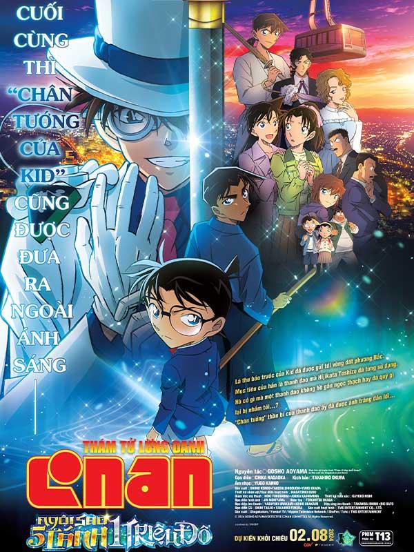 CONAN MOVIE 27: NGÔI SAO 5 CÁNH TRIỆU ĐÔ-duoc-ban-tai-HOA CỎ MAY
