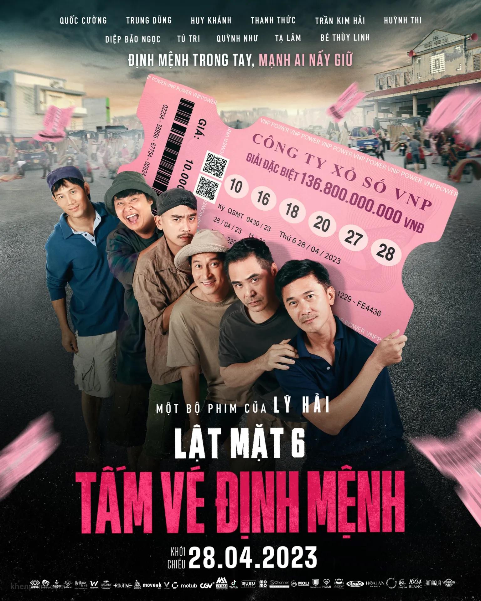 Lật Mặt 6: Tấm Vé Định Mệnh-duoc-ban-tai-HOA CỎ MAY