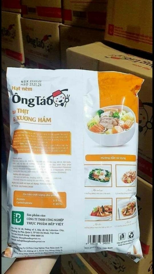 Hạt nêm ông táo 1 kg-duoc-ban-tai-Cty TNHH TM TP HOÀNG HẢI.MST: 0315783523. Mail: thucphamhoanghai1976kk@gmail.com