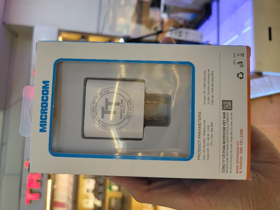 Sạc Iphone 20w Hàng Cty Bảo Hành 12 tháng-duoc-ban-tai-Thanh Tùng Mobile Đà Lạt