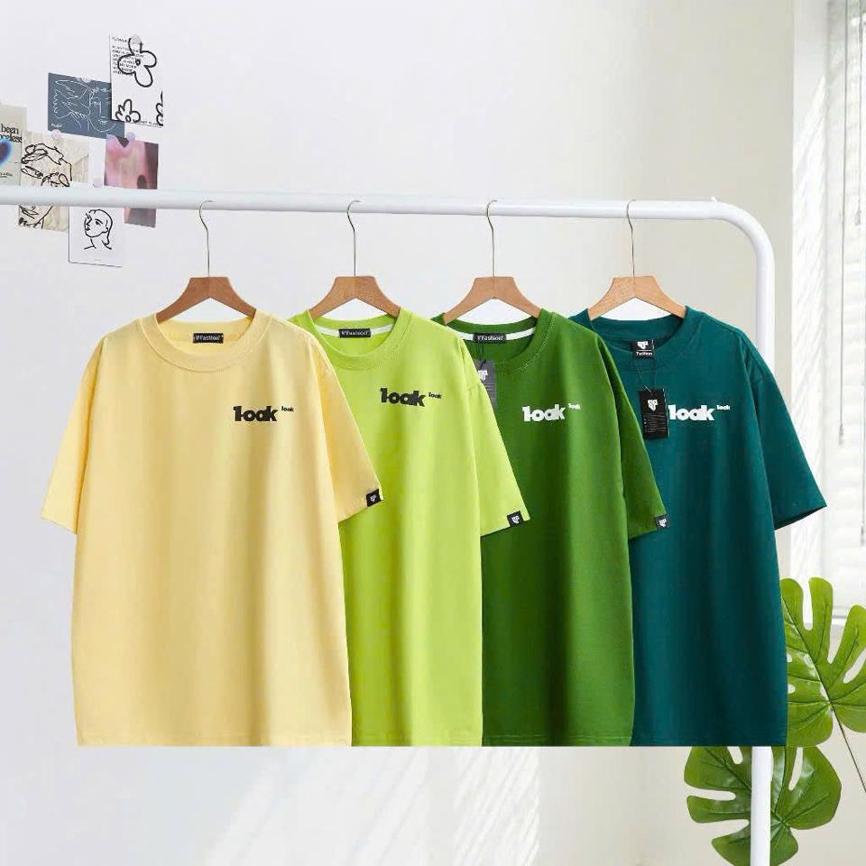 Áo LOOK BASIC (Cốm)-duoc-ban-tai-Gạo Unisex