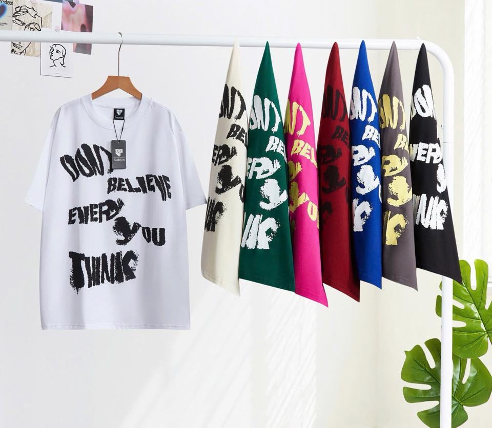 Áo DONT BELIEVE (Hồng Sen)-duoc-ban-tai-Gạo Unisex
