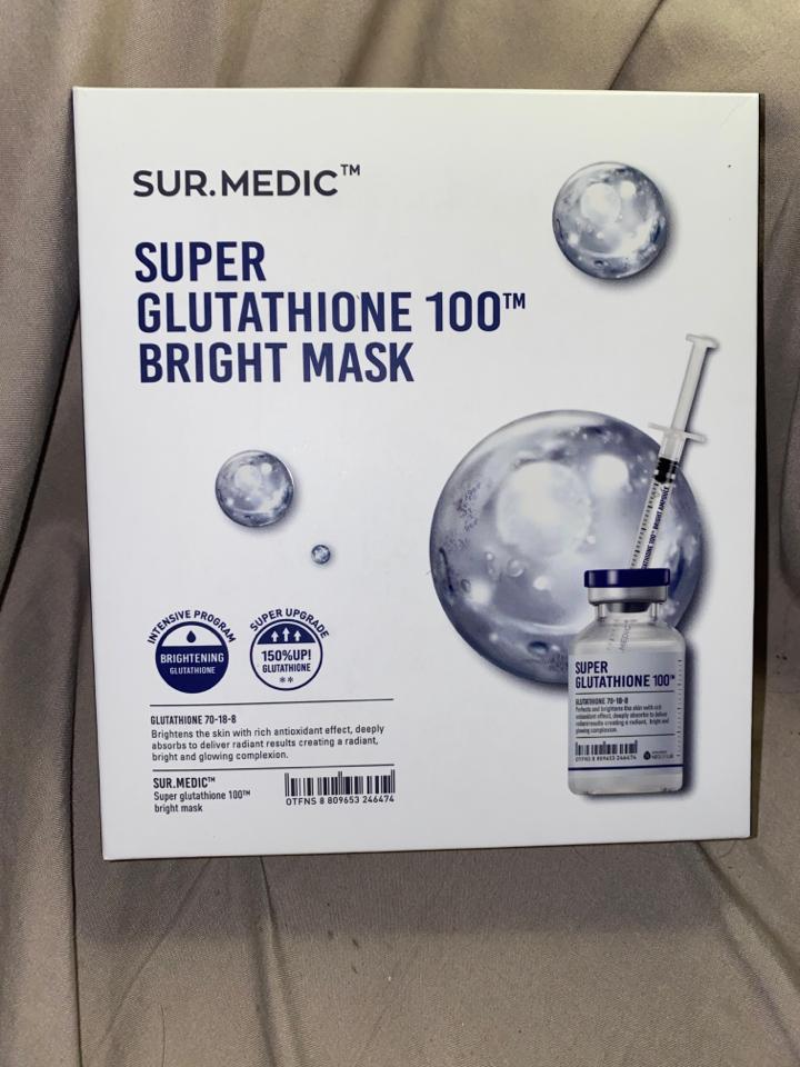 Mask Sur Medic Glutathion làm trắng-duoc-ban-tai-Hanne Order Authentic