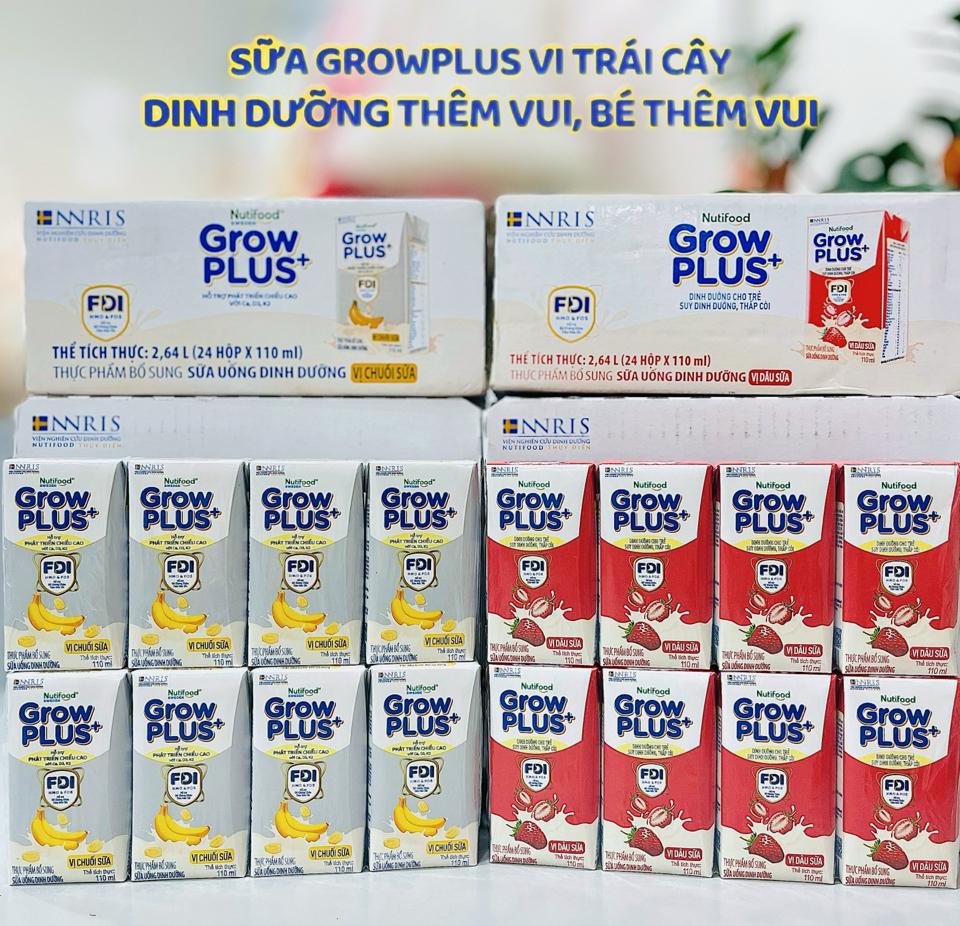 Sữa Grow Plus+ 110ml vị trái cây-duoc-ban-tai-BỐNG XINH 135 QUY HOÁ