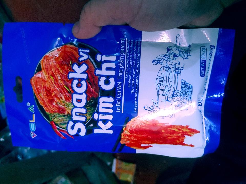 Snack vela kim chi-duoc-ban-tai-Nguyễn dung