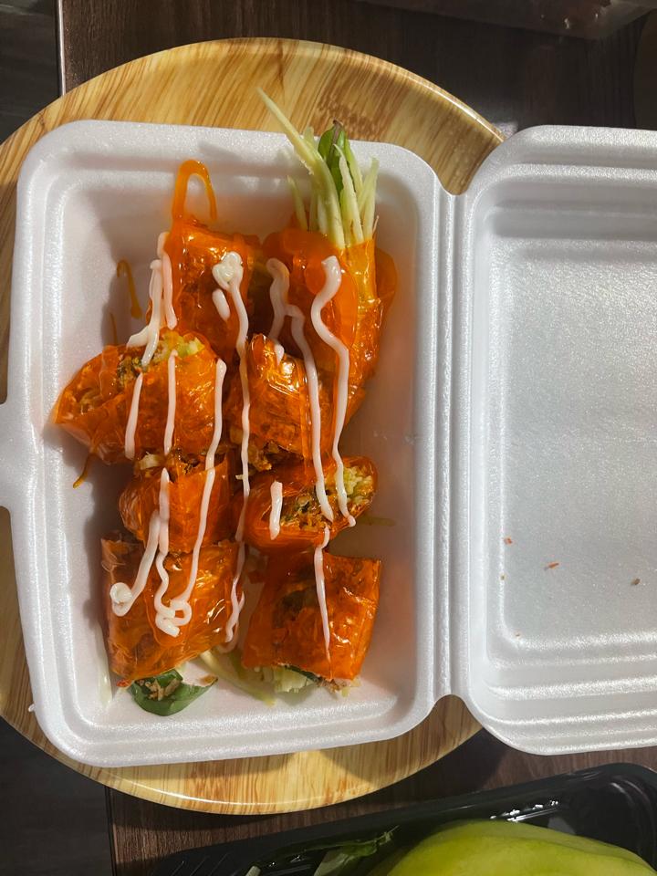 Bánh tráng cuộn nơ -duoc-ban-tai-Ngân Lê