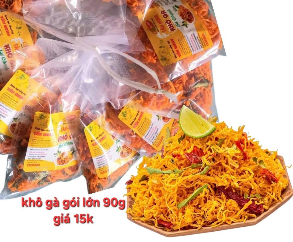 Khô gà gói lớn hiệu thành hưng 100g -duoc-ban-tai-ĐẠI LÝ BÁNH KẸO LỘC HỶ