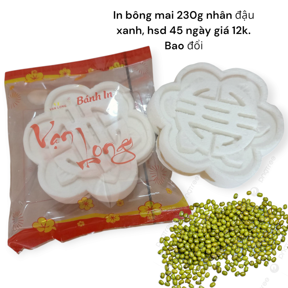 Bánh in bông mai đậu xanh vạn long mới-duoc-ban-tai-ĐẠI LÝ BÁNH KẸO LỘC HỶ