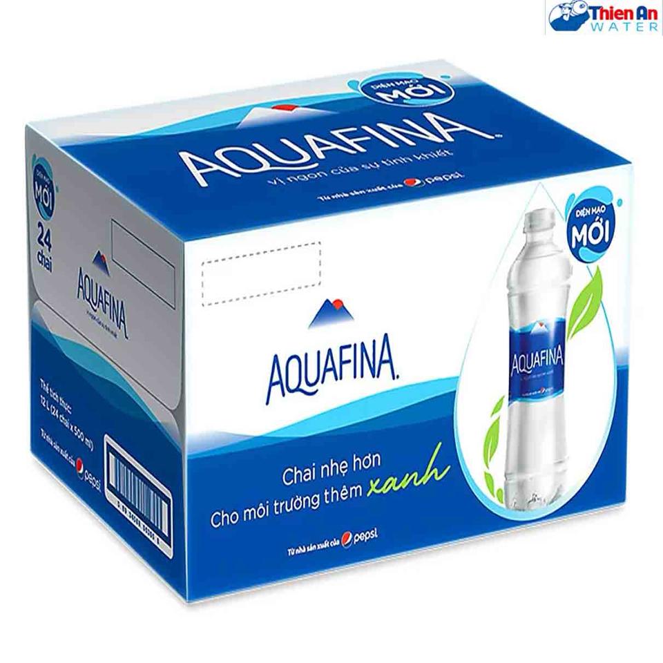 Aquafina 500ml-duoc-ban-tai-Đại lý nước Gia Huy water