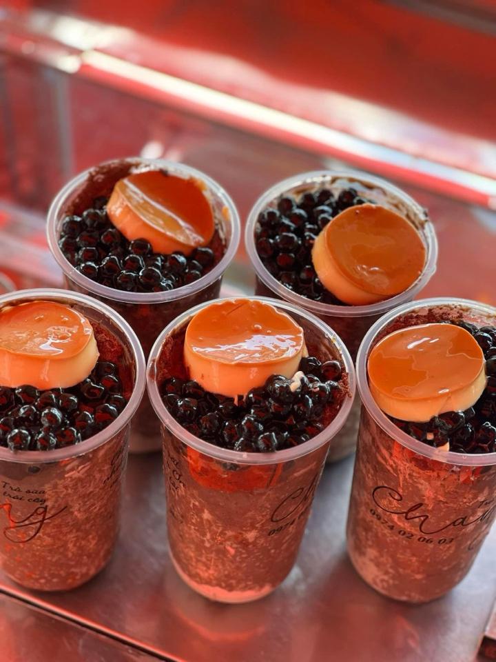 Milo dầm bánh flan -duoc-ban-tai-Trà sữa Chang