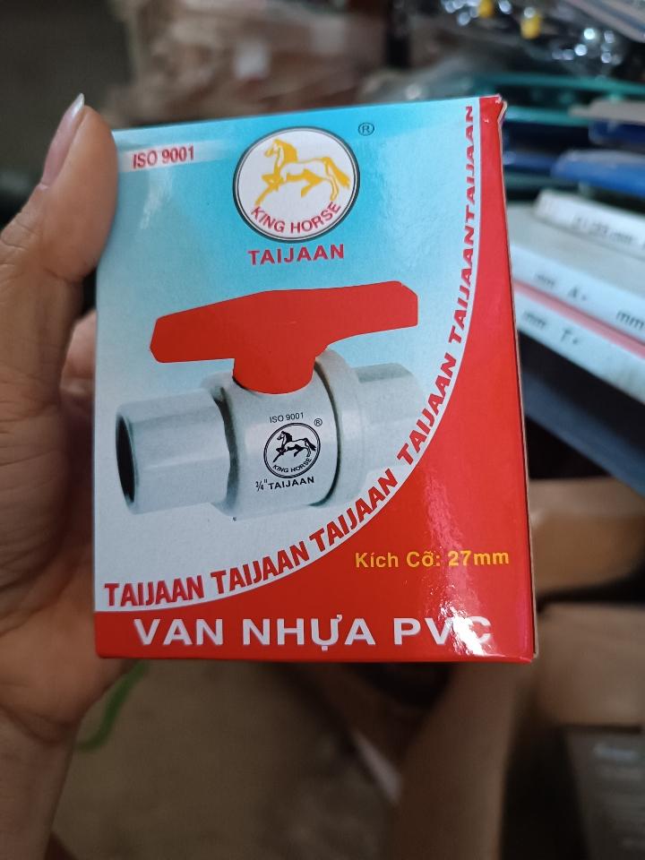 Khóa nước 27 tay đỏ-duoc-ban-tai-Điện Nước Ngọc Bình