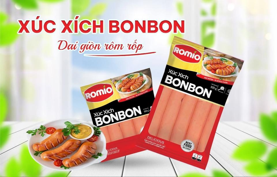 Xúc xích BonBon (1 túi 500gr)-duoc-ban-tai-LONG BẢO AN FOOD CO.,LTD