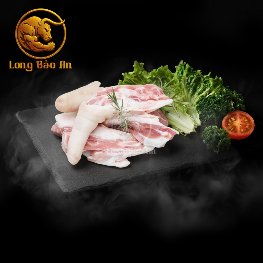 Đuôi heo (1 khay 500gr)-duoc-ban-tai-LONG BẢO AN FOOD CO.,LTD