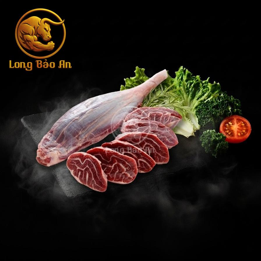 Bắp bò hoa thái lát (1 khay 500gr)-duoc-ban-tai-LONG BẢO AN FOOD CO.,LTD