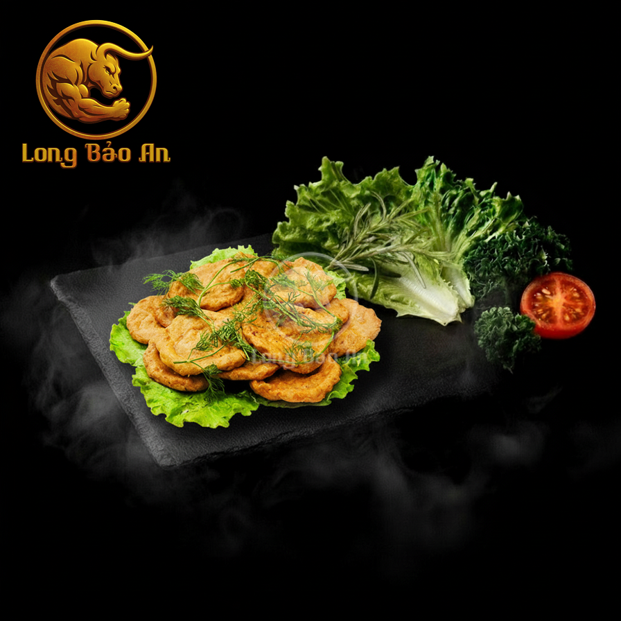 Chả Mực Giã Tay Đặc Biệt (1 khay 500gr)-duoc-ban-tai-LONG BẢO AN FOOD CO.,LTD