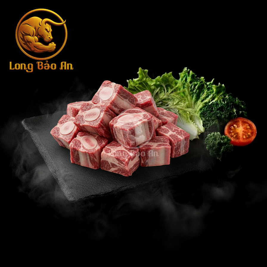 Xương & sụn bò Úc (1 khay 500gr)-duoc-ban-tai-LONG BẢO AN FOOD CO.,LTD