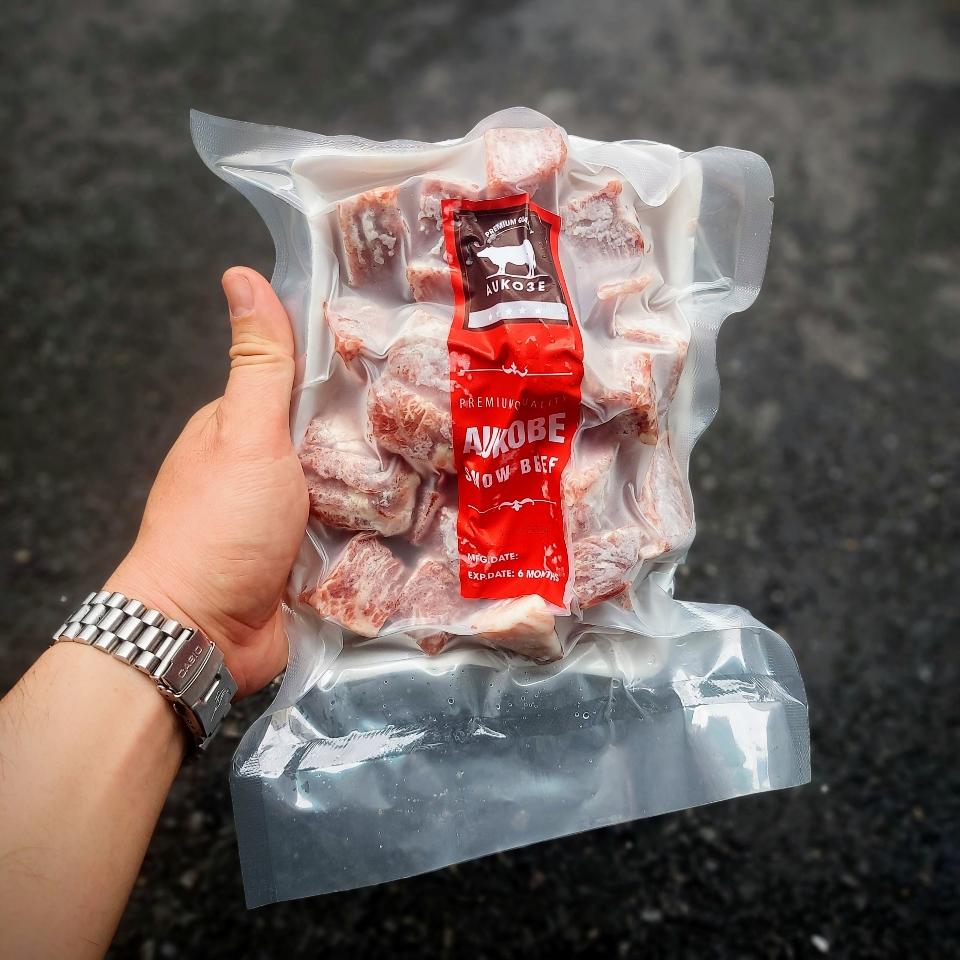 Bò lúc lắc AuKoBe (1 khay 500gr)-duoc-ban-tai-LONG BẢO AN FOOD CO.,LTD