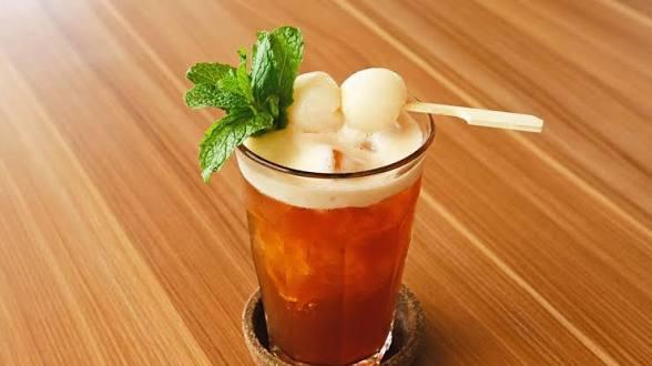 Trà vải-duoc-ban-tai-Cà phê Điểm Hẹn