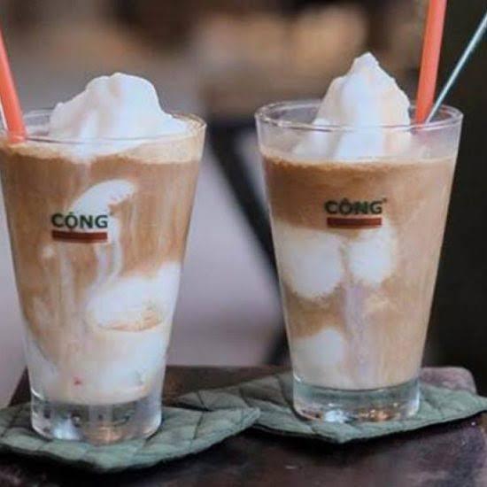 Sinh tố cacao dừa-duoc-ban-tai-Cà phê Điểm Hẹn