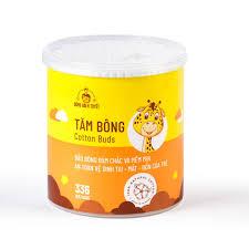 Bông tăm hũ( B.Tuyết )EM BÉ MERIGO (Tròn 120c)-duoc-ban-tai-VẬT TƯ Y TẾ GIÁ TỐT