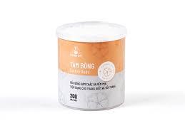 Bông tăm hũ B.Tuyết NGƯỜI LỚN MERIDAY (Tròn 80c)-duoc-ban-tai-VẬT TƯ Y TẾ GIÁ TỐT