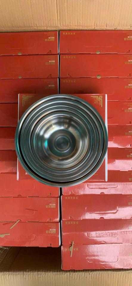 Bộ 5 thau rổ inox-duoc-ban-tai-Cửa hàng điện thoại PHÚC BẢO 3