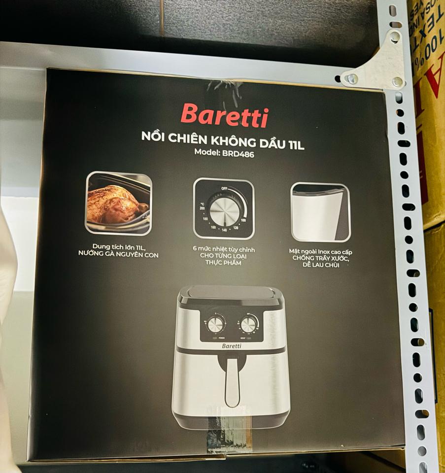 Nồi chiên không dầu BARETTI 11L BRD486 -duoc-ban-tai-Cửa hàng điện thoại PHÚC BẢO 3